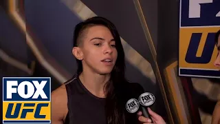 Cláudia Gadelha with Megan Olivi after weigh-in in Japan | Interview | UFC FIGHT NIGHT