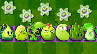 PvZ 2 Challenge - Every GREEN Plants vs 999 Pharaoh Zombie - Who Will Win?