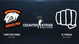 Counter-Strike: Global Offensive ►SL i-League StarSeries XIV - Virtus.pro vs Efrag [0-0]