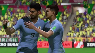 FIFA 23 - Uruguay v Brazil - World Cup 2022 Round Of 16 Match | PS5™ 4K60