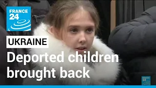 FRANCE 24 report: 300 deported children from occupied territories back in Ukraine • FRANCE 24