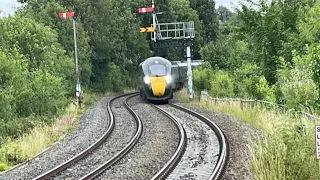 Great Western Railway and West Midlands Railway Trains at Worcester Foregate Street on July 2nd 2022
