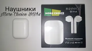 Распаковка Беспроводная Наушники More Choice BW14 349 рублей