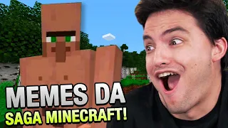 MEMES DA SAGA MINECRAFT! [+10]