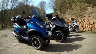 Quadro Freunde NRW Ausfahrt 08.04.2018 | 4K | Quadro 350S | Piaggio Mp3 500