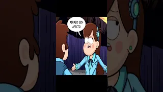 NO DAR LA ESPALDA - GRAVITY FALLS COMIC #shorts