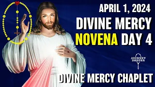 Divine Mercy Novena Day 4 ✝️ with Chaplet of Divine Mercy ✝️ April 1, 2024