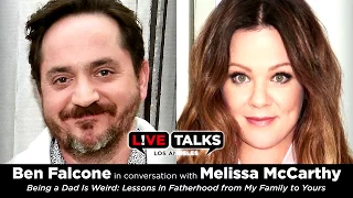 Ben Falcone in conversation with Melissa McCarthy at Live Talks Los Angeles