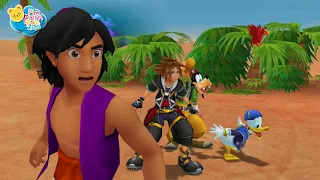 Kingdom Hearts HD II | Jasmin and Aladdin | Agrabah | ep 33 @ 1080p HD
