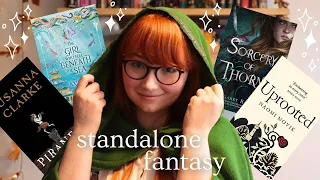 🐉 standalone ✨ fantasy ✨ book recommendations for when you're scared of commitment 🏹