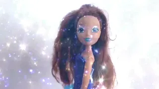 All Winx Club Layla doll transformations up to Cosmix