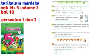 Matematika kelas 5 volume 2 halaman 10 kurikulum merdeka