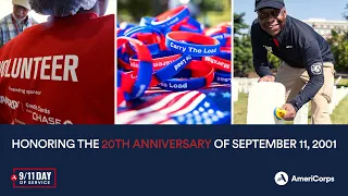 9/11 Day of Service Kick Off: Honoring the 20th Anniversary of September 11th, 2001