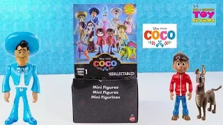Disney Pixar Coco Movie Skullectables Series 1 Mini Figures Toy Review Opening | PSToyReviews