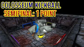 [World Record] Banjo Tooie - Colosseum Kickball - Seminfinal Rematch - 1 Point