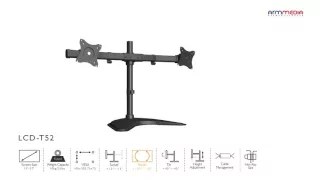 Настольный кронштейн для мониторов ARM MEDIA LCD-T52