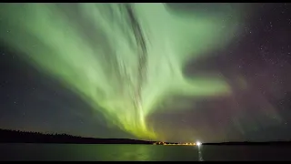 Aurore boreali time-lapse: Lapponia Finlandia Aurora Polare: Rovaniemi & Muonio Turismo Santa Claus