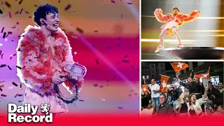 Eurovision crowns Switzerland's Nemo Mettler as winner as controversial song contest met by protests