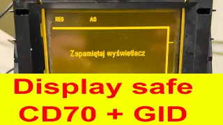 Display safe. CD70 + GID