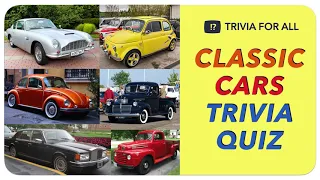 Guess the Classic Cars Quiz