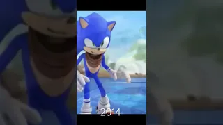 Evolution Of Sonic #shorts #evolution #sonic