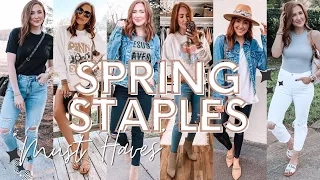 MY SPRING & SUMMER MUST HAVES! *Wardrobe Staples you NEED* Tops, Bottoms & Shoes! | Moriah Robinson