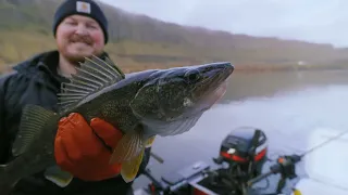 Walleye fishing The Dalles Pool in the Columbia River