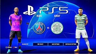 FIFA 21 PS5 PSG - CELTIC GLASGOW | MOD Ultimate Difficulty Career Mode HDR Next Gen