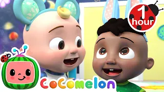 Easter Bunny Dress Up with JJ & Cody | Little Bunny Foo Foo | CoComelon Nursery Rhymes & Kids Songs