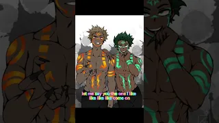 The ￼ glow up🫣#bakudeku #mha #cute #mine #bkdk #deku #bakugou