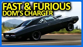 Forza Horizon 5 : Can Dom's Charger Wheelie?!? (FH5 Fast & Furious Car Pack)