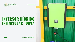 Inversor Híbrido Trifásico 10kVA Infinisolar en El Perú