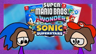 The Super Mario Bros Wonder and Sonic Superstars Debate is AWFUL