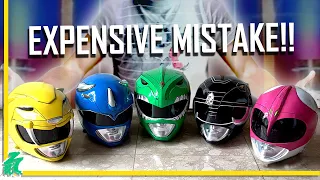 Unboxing Power Rangers Helmets MMPR - DON'T MAKE THE SAME MISTAKES! (Tips Before Commissioning Prop)