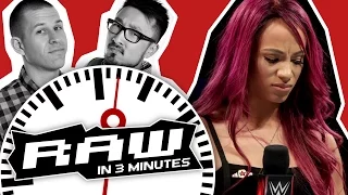 Seth Rollins Seeks Revenge; Sasha Banks Retires? | WWE RAW in 3 MINUTES 9/5/16