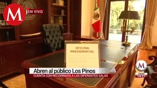 Los Pinos abre sus puertas al público