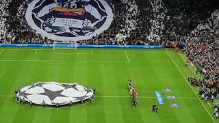 Champions League anthem (Newcastle Utd vs PSG) 04/10/2023, St. James Park