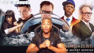 WATCHING KINGSMAN: THE SECRET SERVICE FOR THE FIRST TIME REACTION/ COMMENTARY