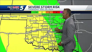 Wednesday, May 29, 2024 Timeline: Severe storms Thursday