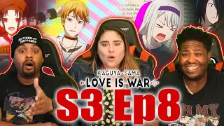 Ishigami Stealing The Show! kaguya sama love is war Season 3 Reaction episode 8