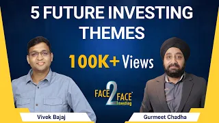 5 Future Investing Themes for Wealth Creation in India #Face2Face with Gurmeet Chadha
