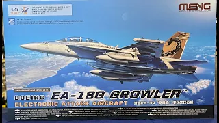 " LOOK INSIDE " Meng 1/48 EA-18G Growler