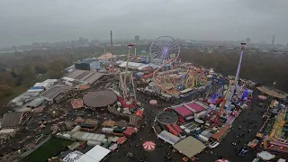 Funtime Gyro-Drop-Tower Hangover - The Tower (Schneider) Winter Wonderland London 2023 POV Onride