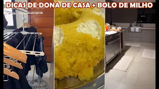 Juliana Perdomo ensinando a lavar roupas pretas + Bolo de milho + Misturinha para porcelanato