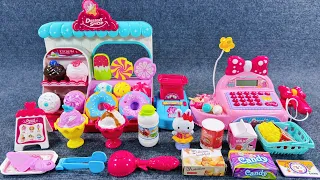 56 Minutes Satisfying with Unboxing Cute Pink Ice Cream Store Cash Register ASMR | Review Toys