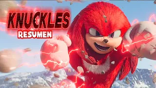 KNUCKLES 2024 (LA SERIE TEMPORADA 1 - Sonic 3 ?) | Resumen en minutos