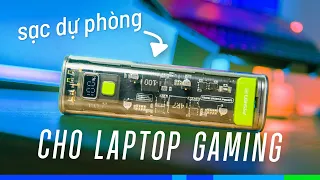 Sạc dự phòng cho...LAPTOP GAMING?? Thật luôn.