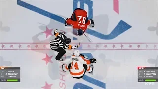 NHL 20 - Washington Capitals vs Philadelphia Flyers - Gameplay (PS4 HD) [1080p60FPS]