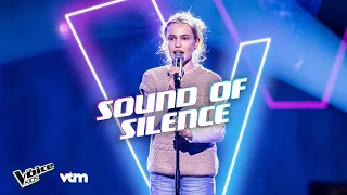 Jinthe - 'Sound Of Silence' | Blind Auditions | The Voice Kids | VTM