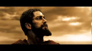 Death scene of Leonidas from "300"